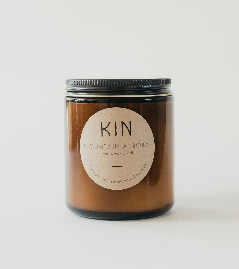Mountain Aurora Kin Candle