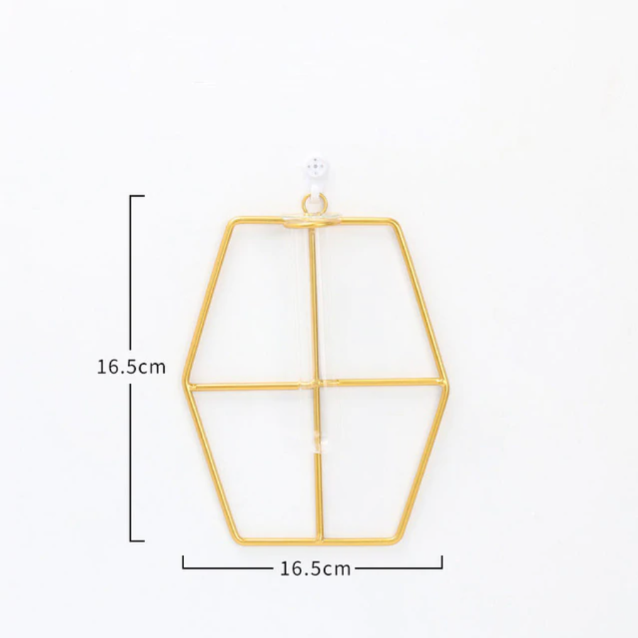 Metal Wall Hanging Vial