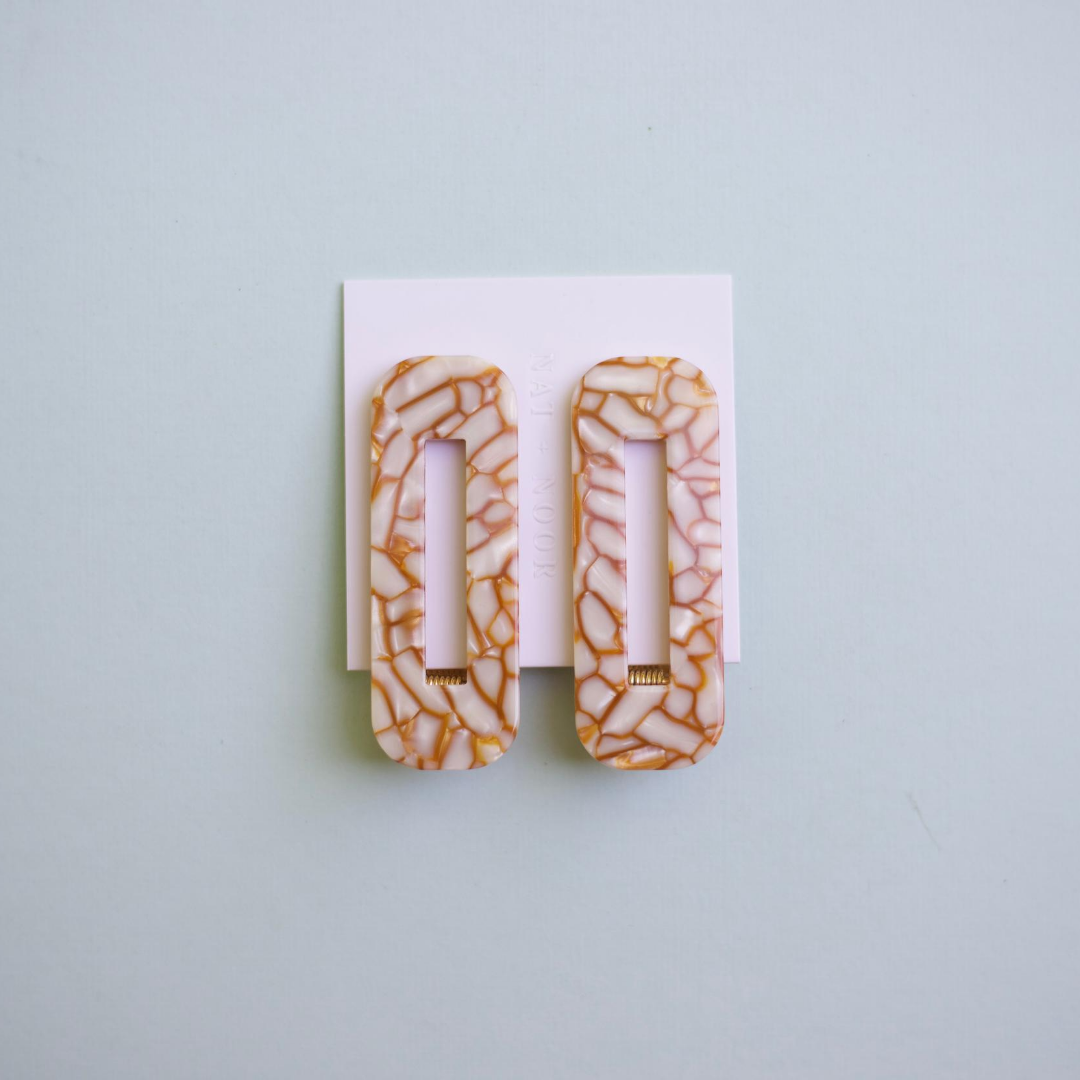 Tortoise Duo Hair Clips