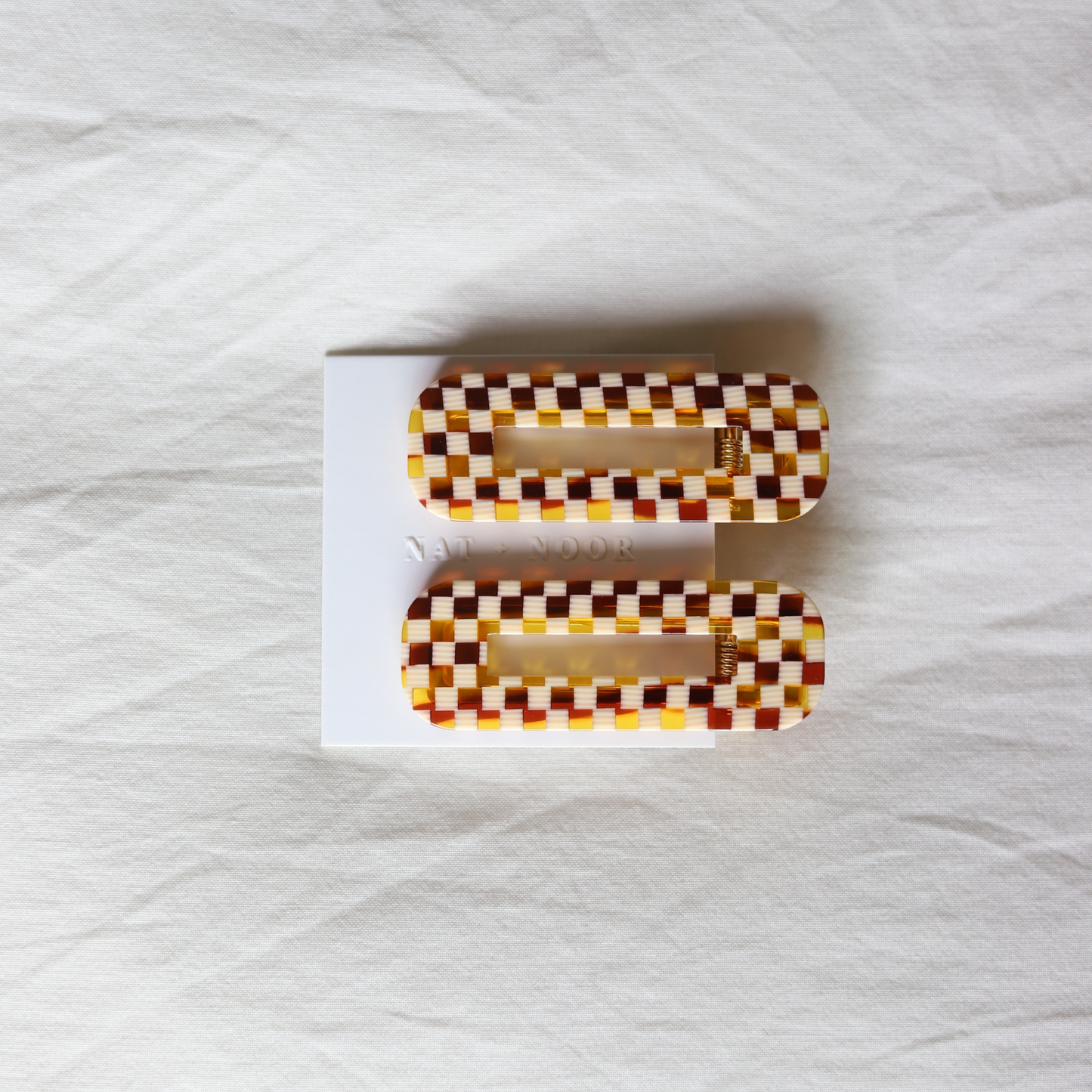 Tortoise Duo Hair Clips