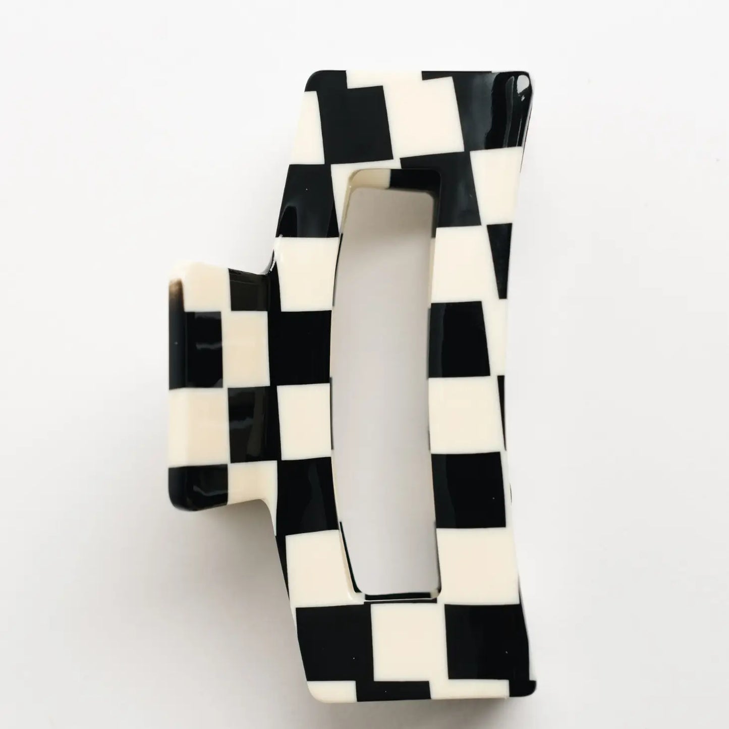 Checkered Hair Claw