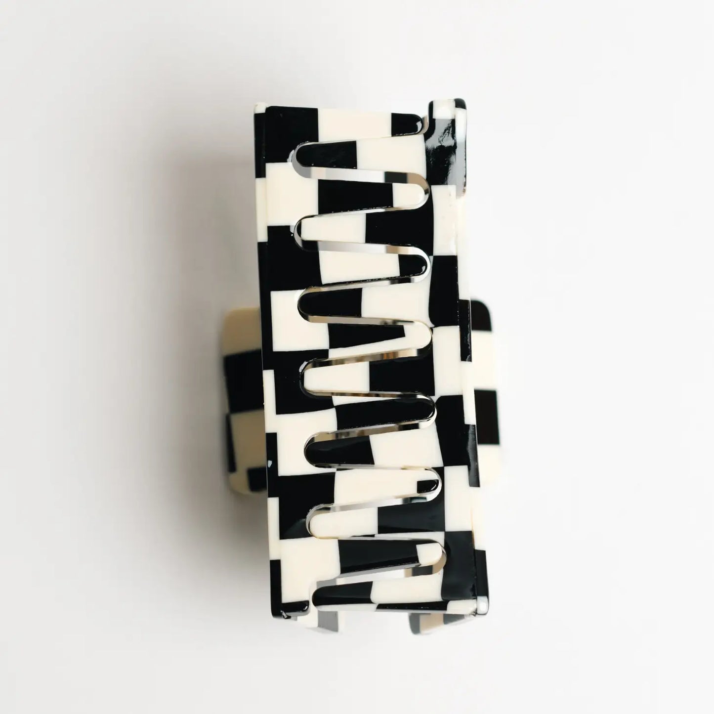 Checkered Hair Claw