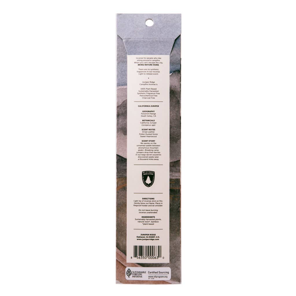 Juniper Ridge Incense - 20 sticks