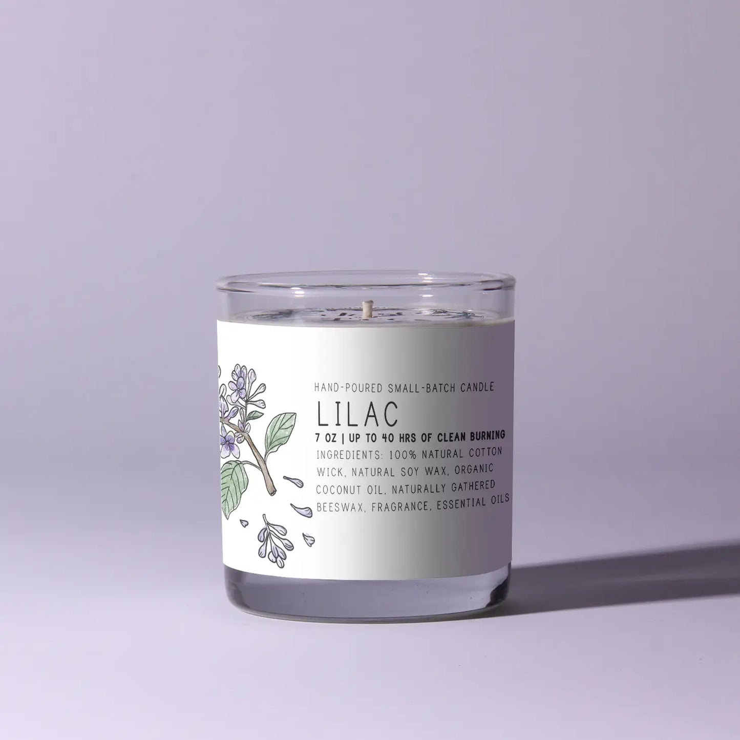 Lilac Candle