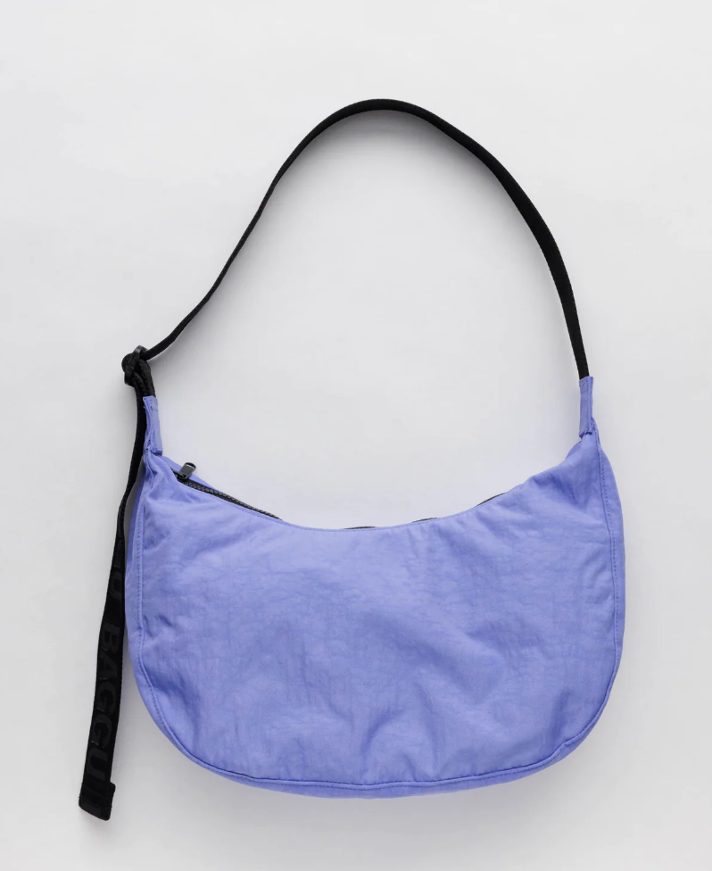 Medium Nylon Crescent Bag