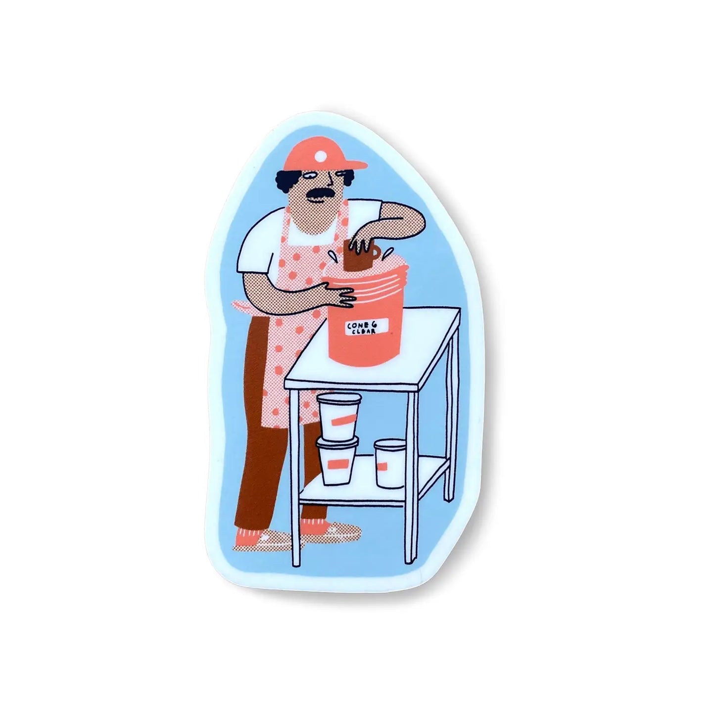 Pottery Stickers