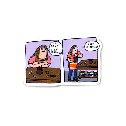 Pottery Stickers