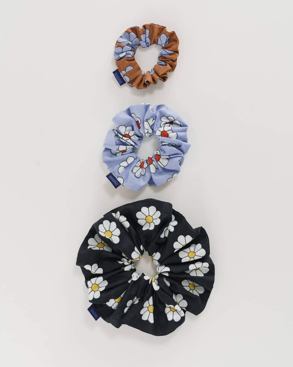 Set of 3 Baggu Scrunchies