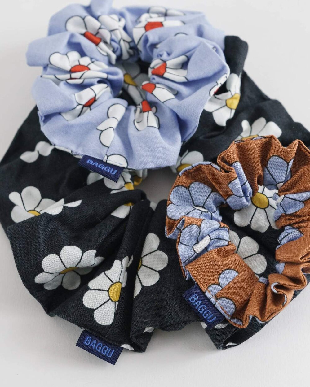 Set of 3 Baggu Scrunchies