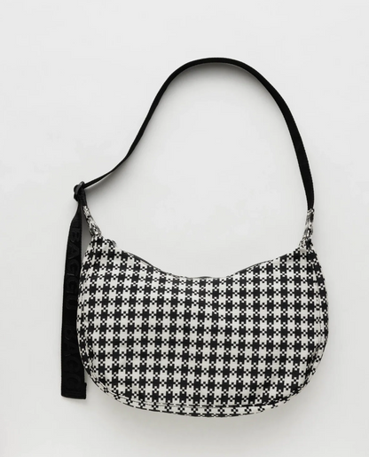 Medium Nylon Crescent Bag