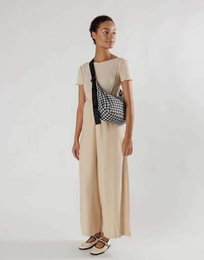 Medium Nylon Crescent Bag